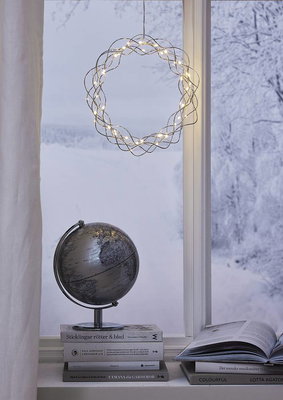 Krans Curly Krom 30cm