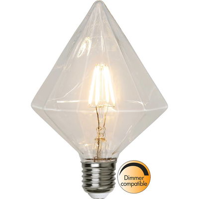 Globlampa Ø115 LED Filament Pyramid 320lm E27 2700K Dim