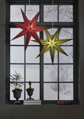 Julstjärna Holly Röd 75cm