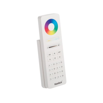 Fjärrkontroll till LED Strip RGB+CCT  8 Zoner Vit