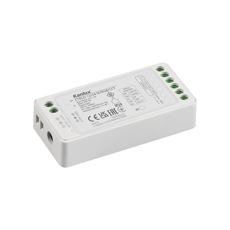 LED List CCT/Digital Dimmer med Fjärrkontroll 12/24V