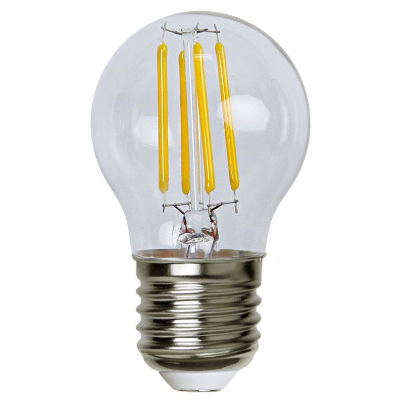12-24V LED Klotlampa Filament 2,0W 250lm E27 2700K 12-24V LED Klotlampa Filament 2,0W 250lm E27 2700K