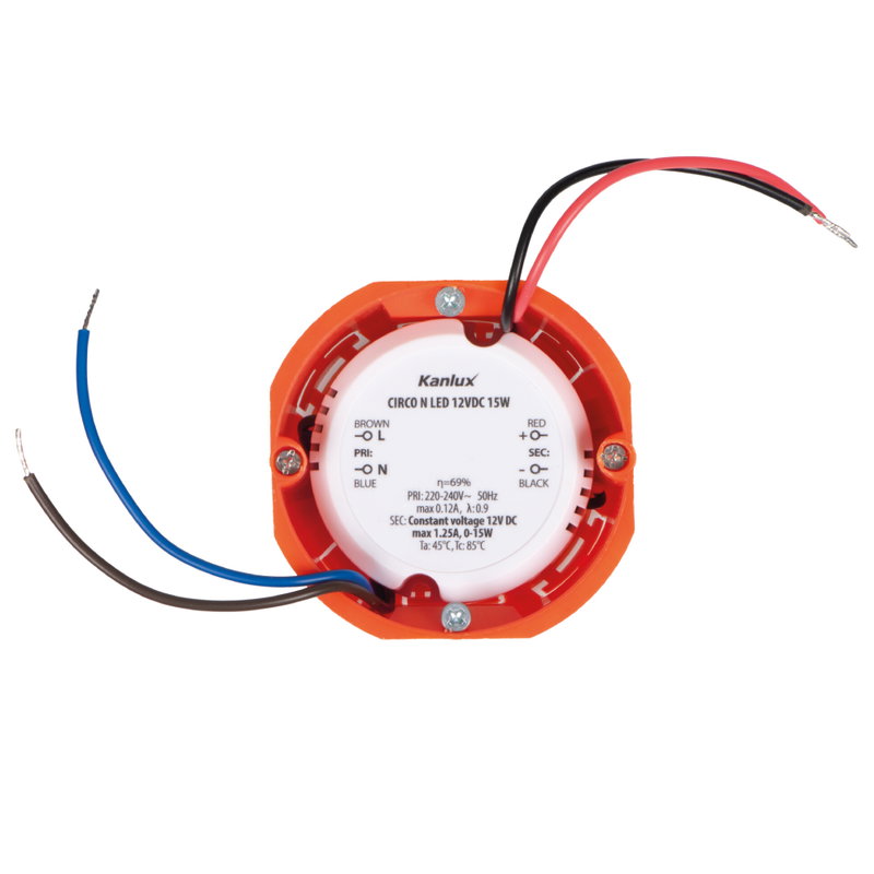 LED Driver/Transformator 12V DC 0-15W