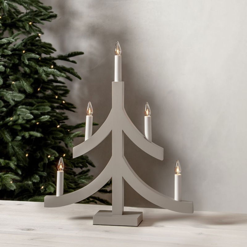 Ljusstake Pagod Beige 50cm Ljusstake Pagod Beige 50cm
