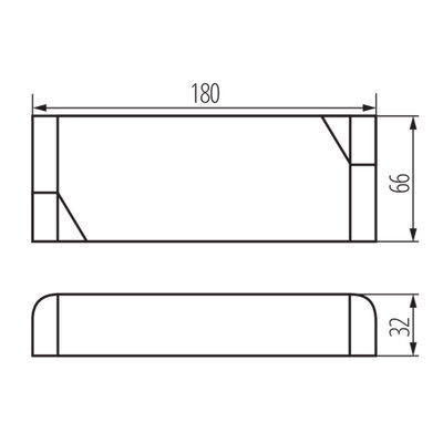 LED Driver/Transformator 12V DC 100W