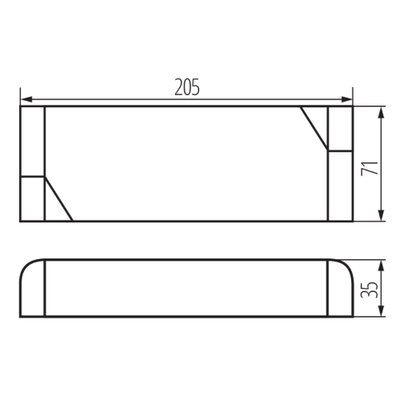 LED Driver/Transformator 24V DC 200W
