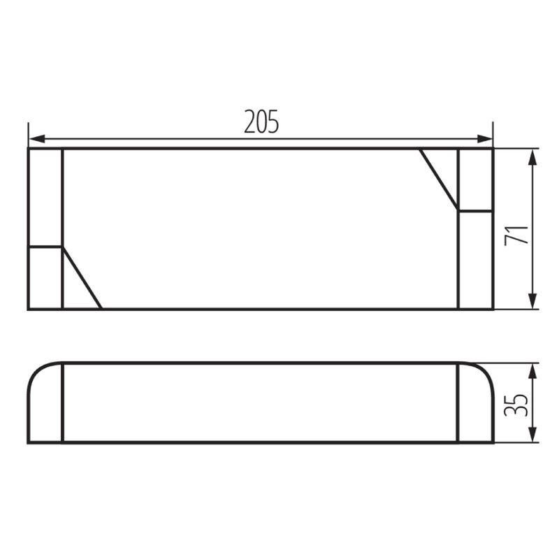 LED Driver/Transformator 24V DC 200W