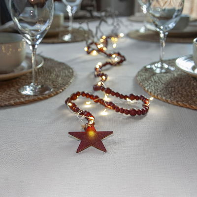 Ljusslinga Beady Röd