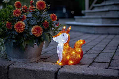 Utomhusdekoration Crystalo Räv 28cm