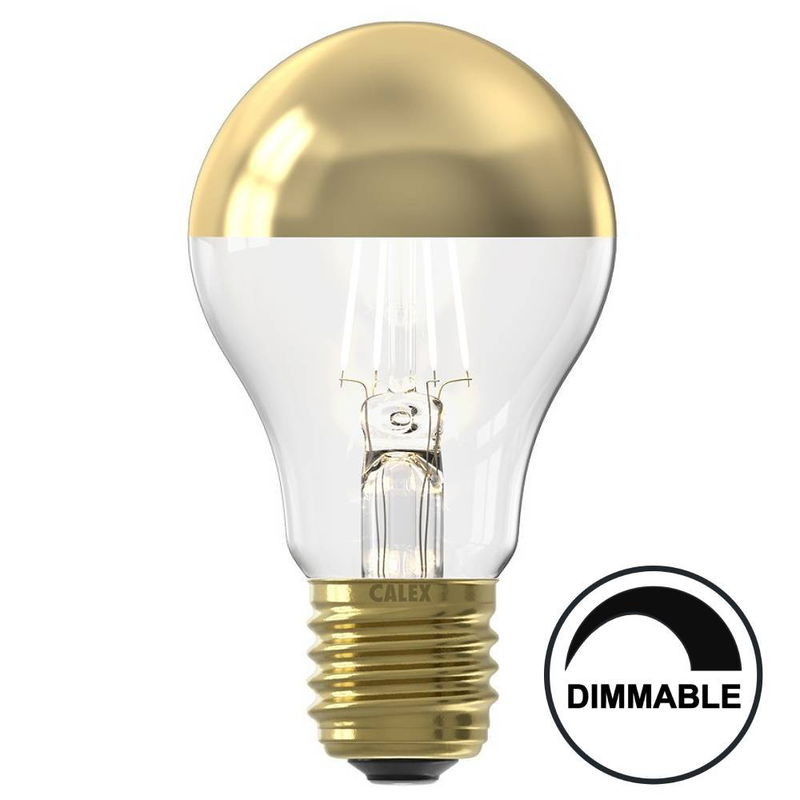 Dimbar Toppförspeglad Normal Guld LED 4,0W 180lm E27 Dimbar Toppförspeglad Normal Guld LED 4,0W 180lm E27