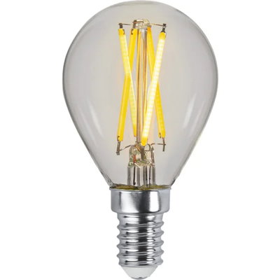 Dimbar Klotlampa LED Filament 4,5W 470lm E14 2700-2200K Dim to warm