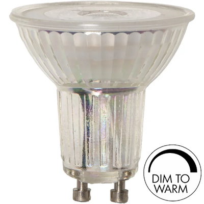 Dimbar Spot LED Par16 4,5W 345lm GU10 2700-2100K Dim to warm