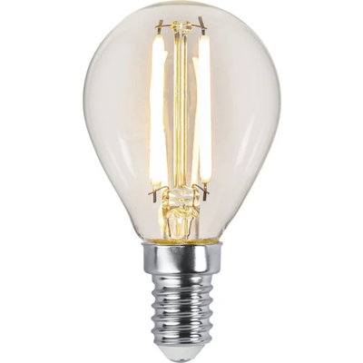 Dimbar  Klotlampa LED Vita Filament 2,5W 250lm E14 2700K