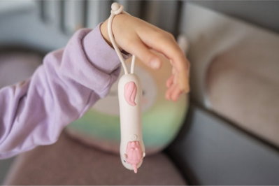 Ficklampa LED Luz Enhörning rosa