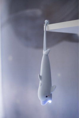 Ficklampa LED Luz Delfin ljusblått