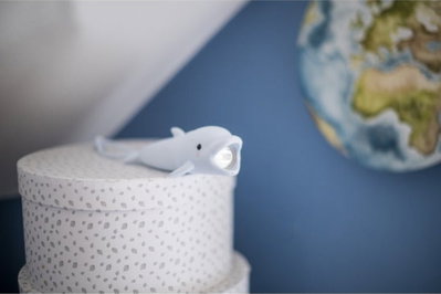 Ficklampa LED Luz Delfin ljusblått