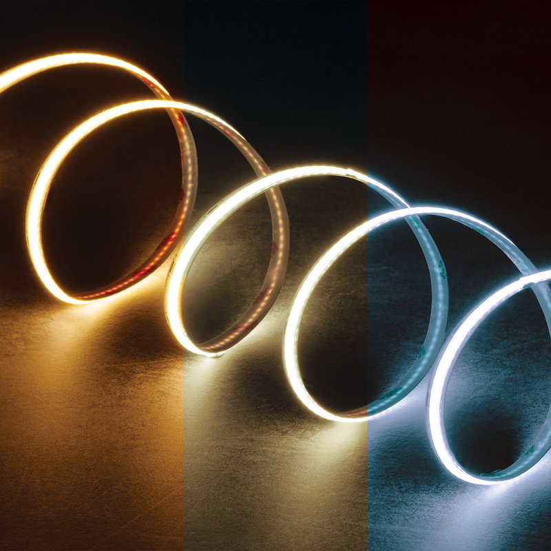 LED Strip COB CCT 12V 7-14W/m 560-1260lm/m 2700-6500K