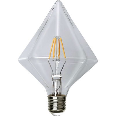 Globlampa Ø115 LED Filament Pyramid 320lm E27 2700K Dim