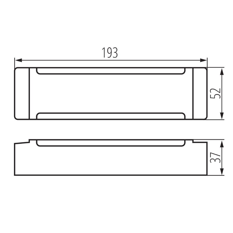 LED Driver/Transformator 24V DC 150W IP67