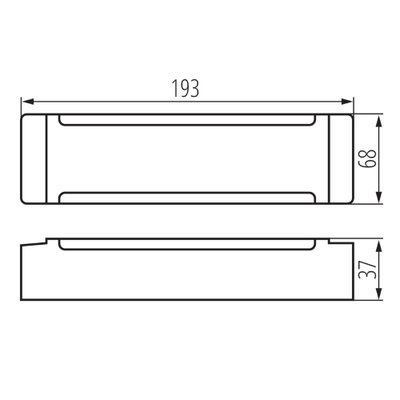 LED Driver/Transformator 24V DC 200W IP67