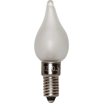 Topplampa E6 12V 0,9W Matt böjd topp 3-pack