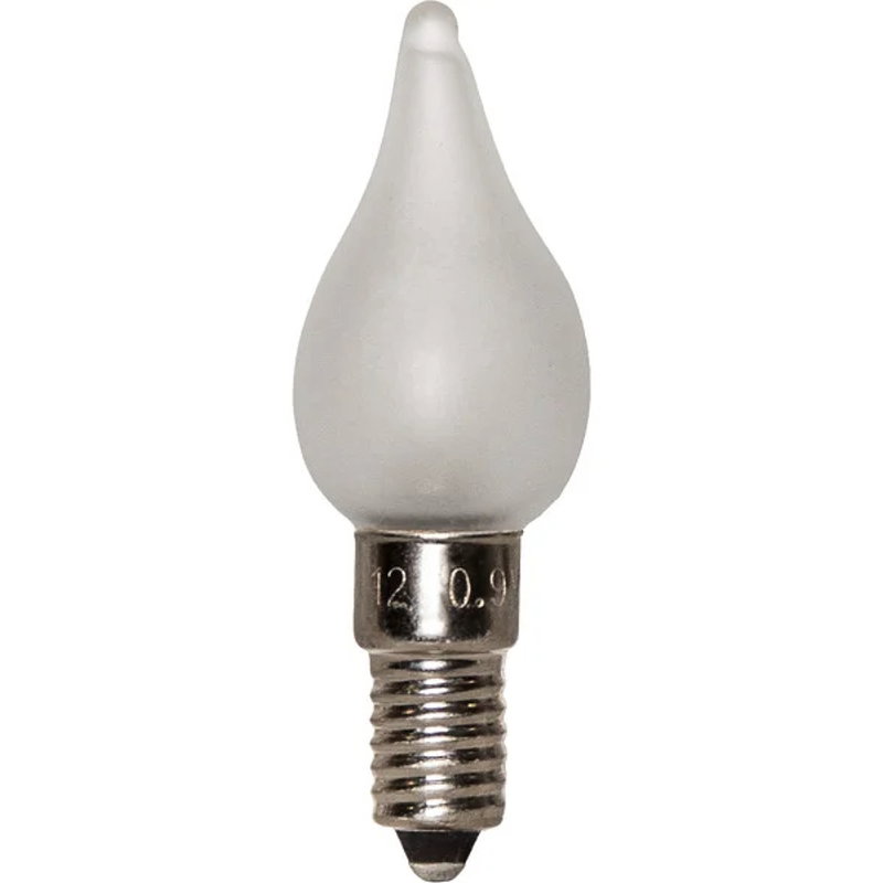 Topplampa E6 12V 0,9W Matt böjd topp 3-pack