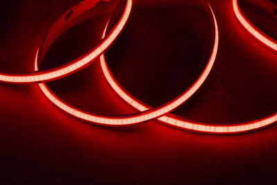 LED Strip COB 24V 10,5W/m 200lm/m Röd