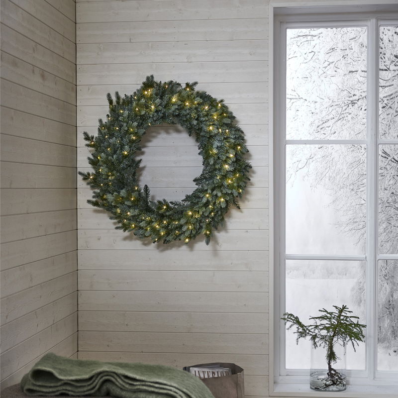 Krans Greyland 100cm med 80-LED lampor
