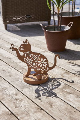 Solcellsdekoration Oxicat Katt