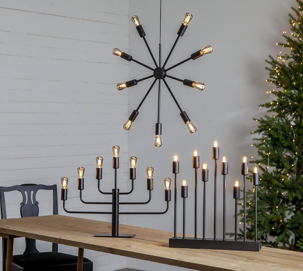 Julstjärna Pix E14 Svart Julstjärna Pix E14 Svart