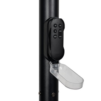 Golvlampa Solcell 3000K/4000/6500K Pareno 25W 2.800lm IP54 Fjärrkontroll
