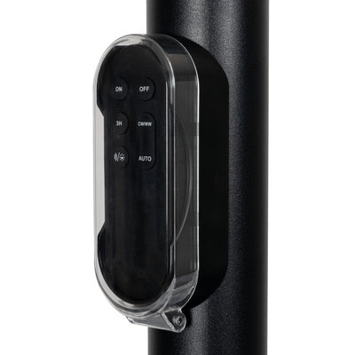Golvlampa Solcell 3000K/4000/6500K Pareno 25W 2.800lm IP54 Fjärrkontroll