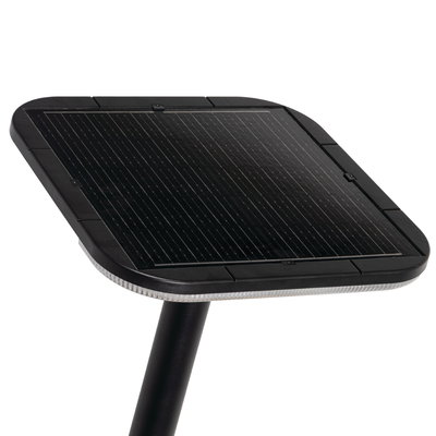 Golvlampa Solcell 3000K/4000/6500K Pareno 25W 2.800lm IP54 Fjärrkontroll