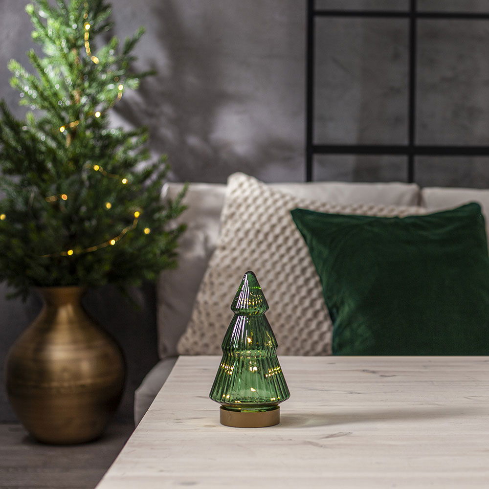 Juldekoration Verde Grön i glas Juldekoration Verde Grön i glas