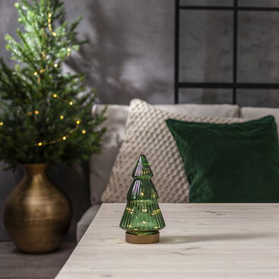 Juldekoration Verde Grön i glas Juldekoration Verde Grön i glas