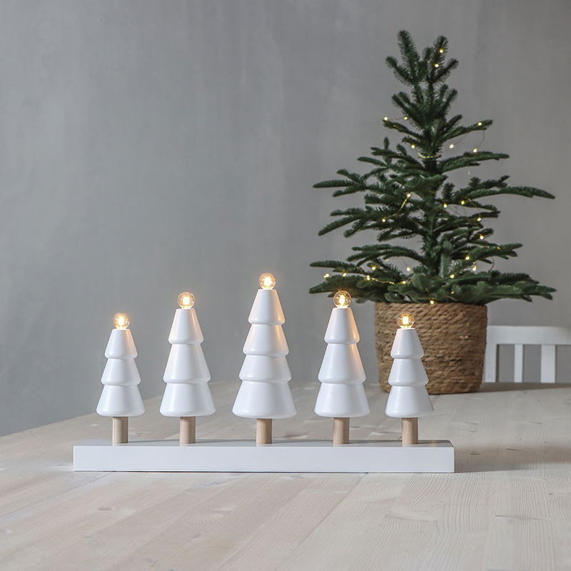 Ljusstake Skog 25cm Ljusstake Skog 25cm | Star Trading Återförsäljare | Lampgrossen