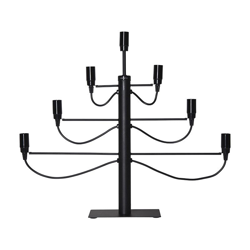 Ljusstake Milano Svart