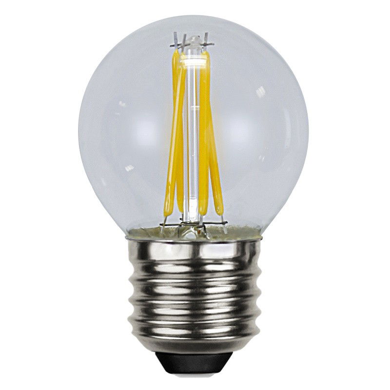 Dimbar Klotlampa LED Filament 4,2W 470lm E27 2700K Dimbar Klotlampa LED Filament 4,2W 470lm E27 2700K