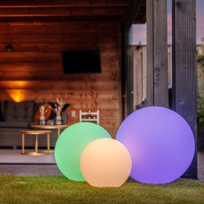 Trädgårdslampa Round 40 SMART 5W 220lm IP44