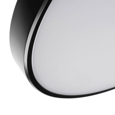 Smart Taklampa 20W 3000-6500K CCT WiFi 2,4 Svart Dimbar