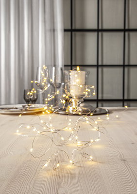 Ljusslinga Dew Drop LED 10m Multi