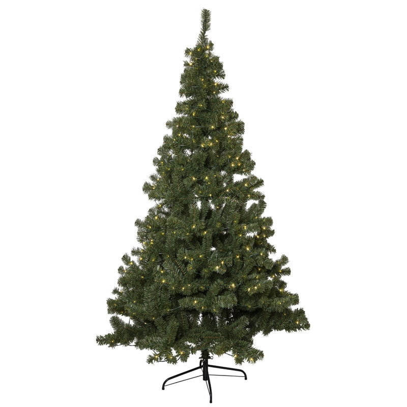 Julgran Ottawa Grön med LED 210cm