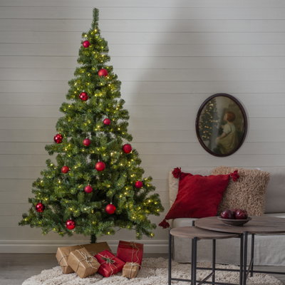 Julgran Ottawa Grön med LED 210cm