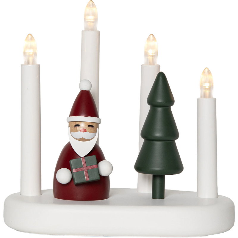 Ljusstake Santa 21cm