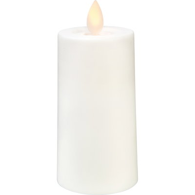 Blockljus M-Twinkle Vit 11,5cm