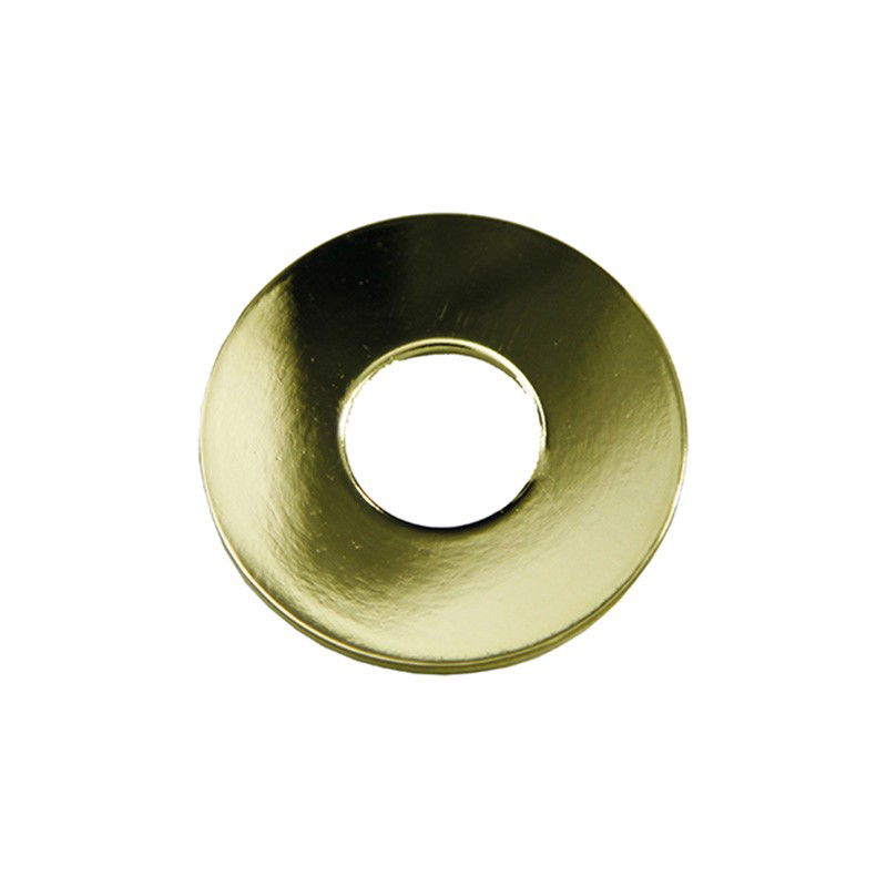 Ljusmanschett 7-Pack Cirkel Mässing