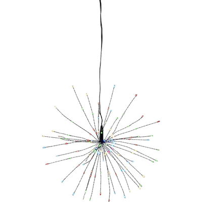 Hängande dekoration Firework Svart 26cm Multi