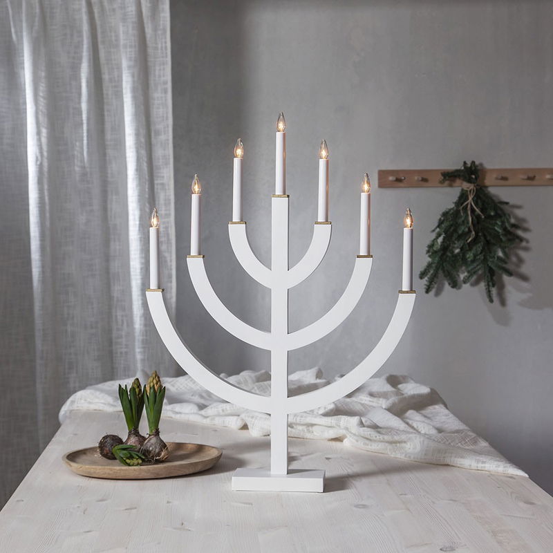 Ljusstake Anno Vit 71cm Ljusstake Anno Vit 71cm