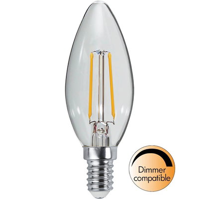 Kronljuslampa LED 250lm E14 2700K Dim