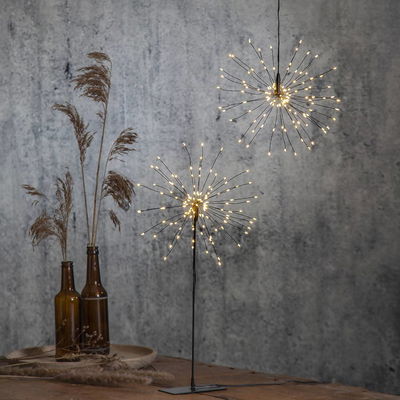 Hängande dekoration Firework Svart 26cm